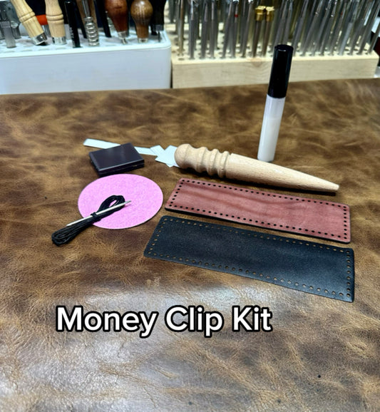 Leather Money clip kit BOX 1